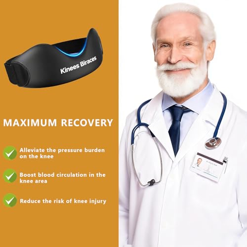Patellar Tendon Support Strap 2 Pack,Knee Brace for Women Men.Built-in Meniscus Protection Bar, Offers Relief from Meniscus Tear and Knee Pain.Patella Stabilizer Knee Brace for Running, Basketball, Jumpers Knee, Tennis, Volleyball & Squats.