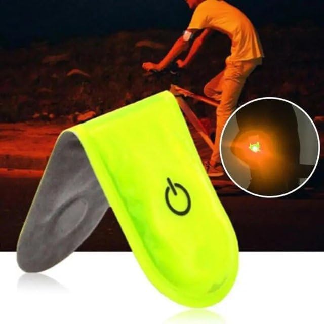 2pcs Night Running Reflector Light,Led Safety Magnetic Clip Light,Outdoor Clip Running Lights,for Night Walking,Cycling,Camping,Hiking,Running,Jogging Safety Accessories