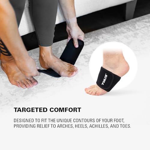 Tuli’s Foot Therapy Wrap, Ice/Heat Pack for Plantar Fasciitis, One Size