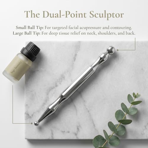 Acupressure Pen, 304 Stainless Steel Trigger Point Tool, Manual Reflexology Fascia Stick, Pressure Point Massage Tool - style: Pen-3
