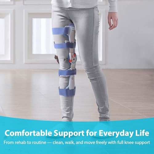 KD Post Op Hinged ROM Knee Brace for ACL, MCL, PCL & Arthritis Recovery