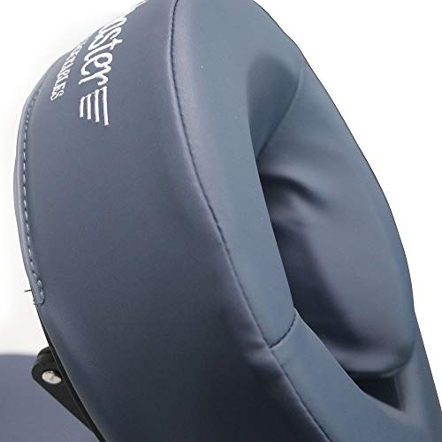 Master Massage Desktop Face Cradle Massage Kit – Table & Desk Top Face Pillow Support –Foldable Adjustable Head Rest Cushion Cradle - Massage Kit, Siesta Artifact, Eye Surgery Recovery, Royal Blue - color: Royal Blue