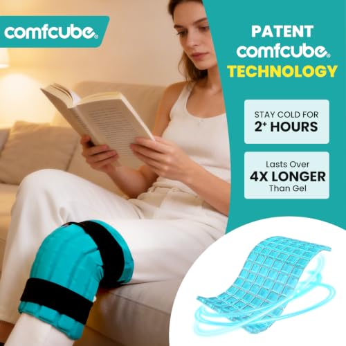 Ice Pack for Knee Pain Relief, 2 Hours Long Lasting Cold Therapy - style: Knee