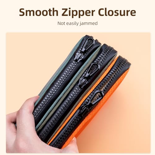 ROCKBROS Cycling Wallet, Compact Bike Phone Bag for Cards, Keys and Tools - color: black