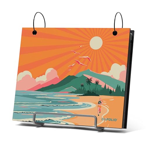 Gone For a Run BibFOLIO Race Bib Album - Miles of Sunshine - 9.5x8 - color: Miles of Sunshine