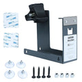 U.S. Solid Iron Desktop Tape Dispenser - 2.5 Inch Wide, 3 Inch Core, 3 Mounting Options, Extremely Durable