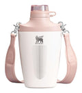 STANLEY Cross Bottle, 23 oz, Rose Quartz - color: Rose Quartz