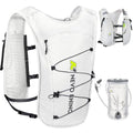 N NEVO RHINO 5.5L Running Vest, Hydration Vest with 1.5L Water Bladder - color: white