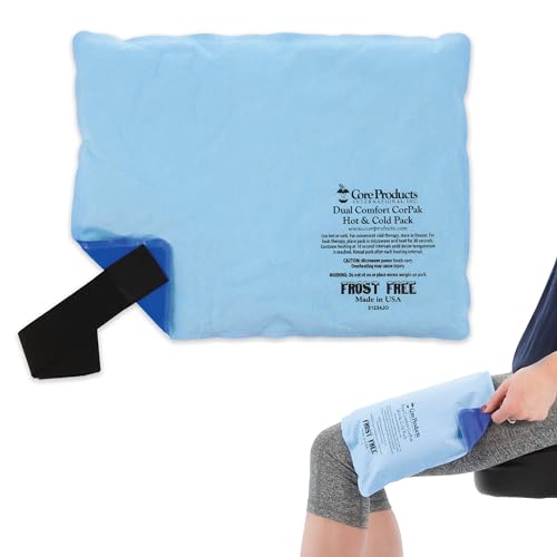 Reusable Hot & Cold Therapy Pack for Pain Relief and Injuries, Large - size: Large - 10 x 13 Inch