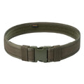 Security EMS EMT Firefighters Work Belt 2" Wide Camping Hiking Utility Tool Belt Airsoft Paintball Gear Holster Belt - color: Green(2 Inch Width), size: X-Large