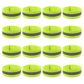 PATIKIL Reflective Bands for Wrist Arm Ankle Leg High Visibility Band - color: Fluorescent Orange