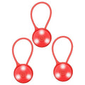 PATIKIL LED Running Light, Silicone Rope Bike Safety Light Running Lights for Runners, Cycling - color: Red