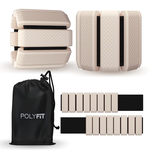 Polyfit Wrist & Ankle Weights - Wearable Weights for Women, Yoga & Pilates - color: SAND