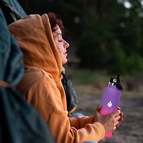 Straw lid for Hydroflask Standard Mouth Water Bottle,Straw Lid Flexible Handle Fit Hydro Flask Standard Mouth 12 18 21 24oz, Sports Straw Cap Flip Top Lid Accessories( - color: Black 9