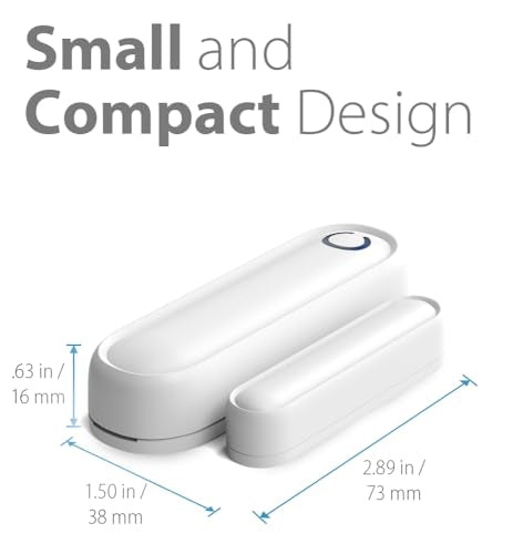 Fosmon WaveLink Add On Wireless Door Sensor, No Receiver, 1 Pack White - style: 1 Door Sensor Transmitter