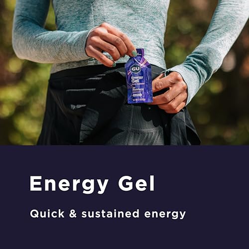 GU Energy, Original Energy Gels, Caffeine-Free Mixed (Pack of 48) - size: 1.1 Fl Oz (Pack of 48)