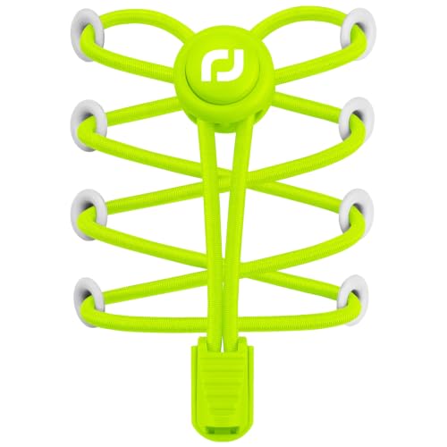 RJ-Sport Tieless Elastic Shoe Laces for Adults and Kids - color: Number 013 - Yellow