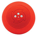 MyoStorm Heating Vibrating Massage Ball Roller for Deep Tissue Muscle Recovery Therapy and Pain Relief w/Heat + 4 Speed Vibration - color: Red