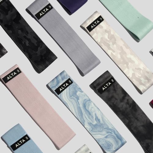 ALTA Booty Bands for Women, Non-Slip Fabric Resistance Bands for Working - color: Dawn