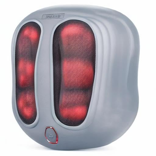 Nekteck Shiatsu Foot Massager with Heat for Plantar Fasciitis - color: Gray