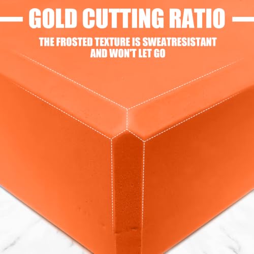 Septo 2 Pcs Yoga Blocks, 9x6x3 Inch Foam Blocks for Pilates - color: Orange