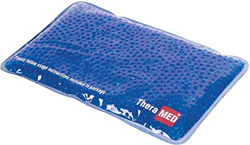 Theramed Gel Ice Pack Beads, Dual Sided Reusable Hot Cold Pack, Ice Pack For Back, Arm, Knee, Shoulder, Elbow