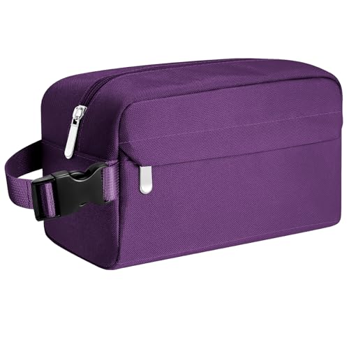 Small Insulated Lunch Bag: Reusable Small Lunch Box, Mini Soft Cooler Bag - color: Purple