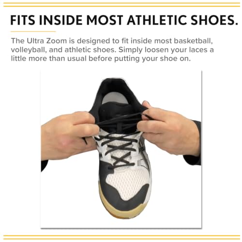 Ultra Zoom Hinged Sports Ankle Brace – Sprained Ankle Recovery & Prevention - color: White, size: Small/Medium