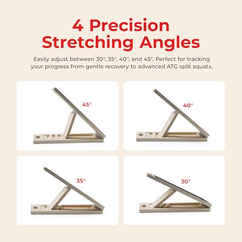 Sunny Health & Fitness Adjustable Calf & Ankle Stretcher - color: Tan