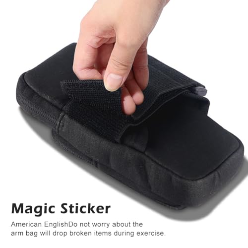 Phone Holder for Running, Universal Adjustable Arm Band Key Card Bag Fit Gym Jogging Hiking Exercise Walking Workout, Running Armband(7 x 3.5 inch)