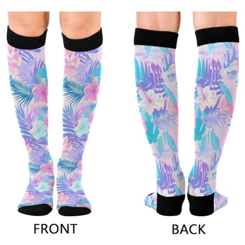 Wusikd Pirate Skulls Compression Socks for Women and Men Circulation Cute Long Socks for Athletic Running 1 - color: Multi 3