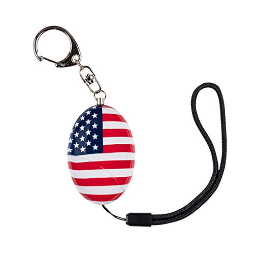 SABRE Personal Alarm With Snap Clip Key Ring, 120dB Alarm, Audible Up To 1,280 Feet (390 Meters), Simple Operation, Reusable