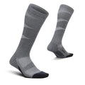Feetures Compression Knee High Socks - Graduated Compression Socks for Women & Men - (1 Pair) - color: Gray, size: Medium