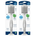 Dr. Brown's Soft Touch Baby Bottle Cleaning Brush, Gray, 2-Pack - style: 2 Pack, Gray