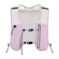 Running Vest for Women Men Hydration Backpack with 500ml Soft Flask Lightweight Water Pack - color: Lilac Vest Only