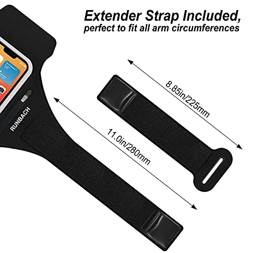 Armband for Samsung Galaxy S26/S25/S24/S23/S22/S21/S20/S10/S9/S8,Galaxy A01/A8/A10e/A20e/A41/M01/Xcover 5,Water Resistant Sport Armband with Zipper Slot for Galaxy Buds (Pink) - color: Pink
