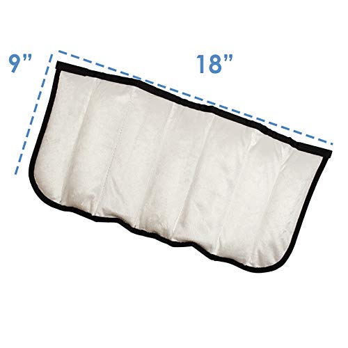Polar Products Microwavable Universal Wrap for Chronic Pain, Cramps, Arthritis, Joint Pain | Moist Heat for Back & Hip | Stress & Tension Relief | Reusable Hot Pack for Sore Muscles - size: Back & Hip