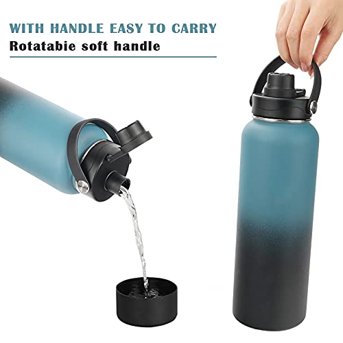 Straw Lid Protective Silicone Boot fit Hydro Flask Wide Mouth 32 40 oz,Flex Straw Lid with Silicone Boot fit Iron Flask,Hydro Cell,Thermoflask,Simple Modern,Anti-Slip Bottom S - color: Black 6