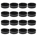 PATIKIL Reflective Bands for Wrist Arm Ankle Leg High Visibility Band - color: Black