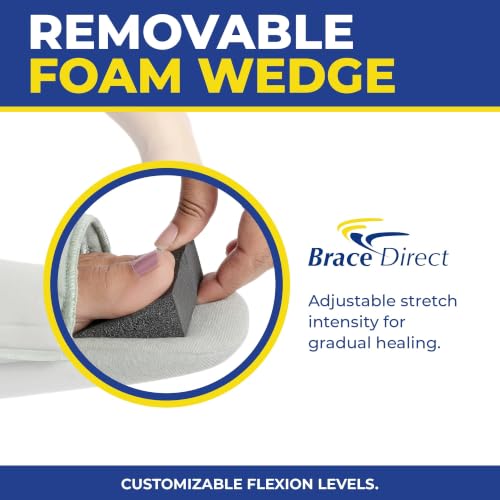 Brace Direct 90 Degree Night Splint, Sleeping Boot for Plantar Fasciitis - size: Medium (Pack of 1)