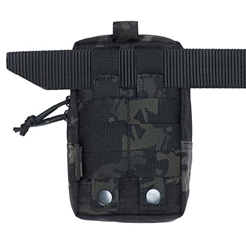 EXCELLENT ELITE SPANKER Tactical EDC Pouch Molle Utility Pouch Phone Pouch - color: Multicam Black