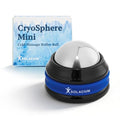 Solacium CryoSphere Mini - Stainless Steel Cold Massage Roller Ball - Handheld Massage Tool for Sore Muscles, Shoulders, Arms, Neck, Back, and Feet