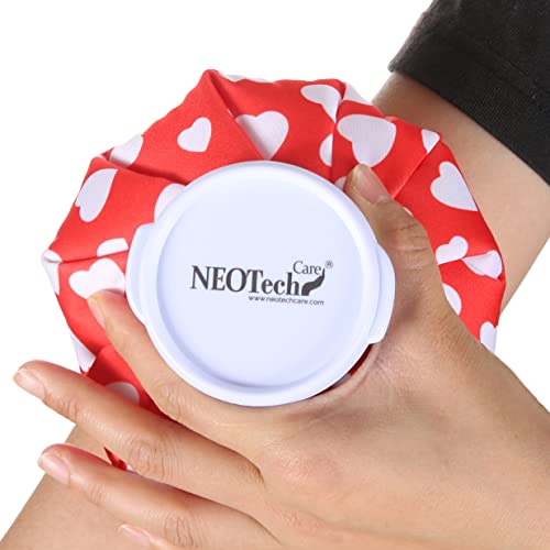 Neotech Care Ice Bag with Screw Top Lid (Hearts Design, 5 inch) - color: Hearts, size: 5 Inch
