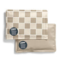 Fit & Fresh Cool Coolers Soft Ice Packs for Lunch Bags & Coolers, 2pk - color: Taupe Checkerboard (2 Pack)