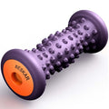 BESKAR 2 Pack Foot Rollers Bundle Deal- Black and Dark Purple, Foot Massage Roller for Relief Plantar Fasciitis