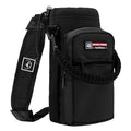 NATURE PIONEOR 26-128 oz Insulated Water Bottle Carrier Holder with Strap - color: Black, size: 40-46oz