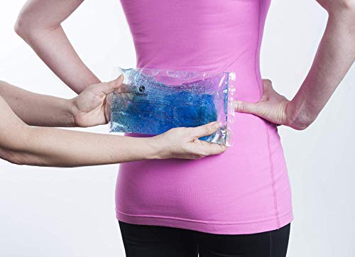 Reusable Gel Hot Cold Packs - Patented, Long-Lasting Ice & Heat Therapy - for Pain, Injuries & Coolers (1 Pack) - size: 1 Pack
