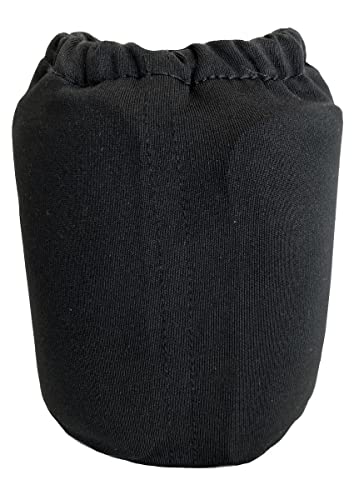 HurtSkurt® Premium Ice Therapy Sleeve – Flat Black Small – Stretch-Fit Wearable Cold Compression Wrap for Knee, Leg, Elbow & Ankle Recovery, Durable, Machine Washable, Stays Cold Longer - color: Flat Black, size: Small