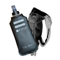 FITLY Handheld Running Water Bottle with Strap, 350ml Soft Flask