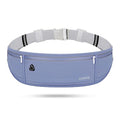 USHAKE Slim Running Belt, Bounce Free Fanny Pack Phone Holder - color: Dark Blue